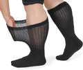 Loose Fitting Diabetic Socks with Cushion Sole 2 Pairs P91285