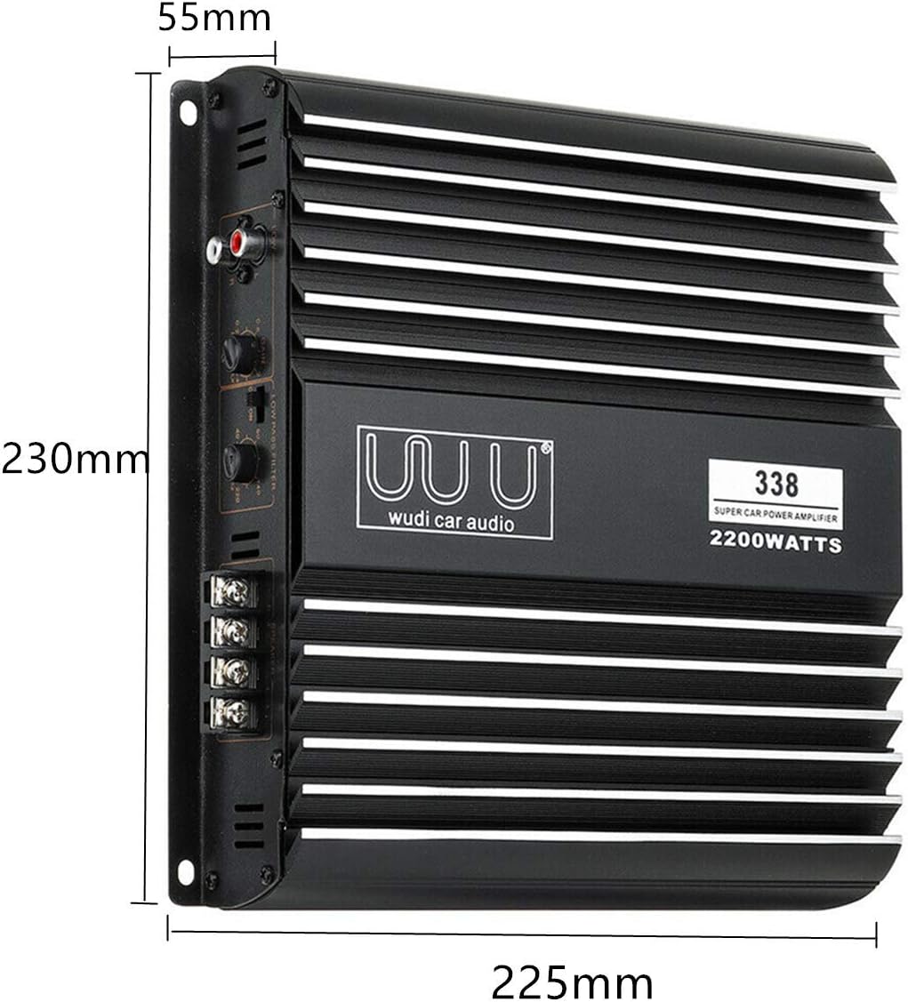 2 Channel 2200W Car Amplifier Pack of 2 E661422