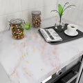 Gold White Marble Peel and Stick Contact Paper Z77847