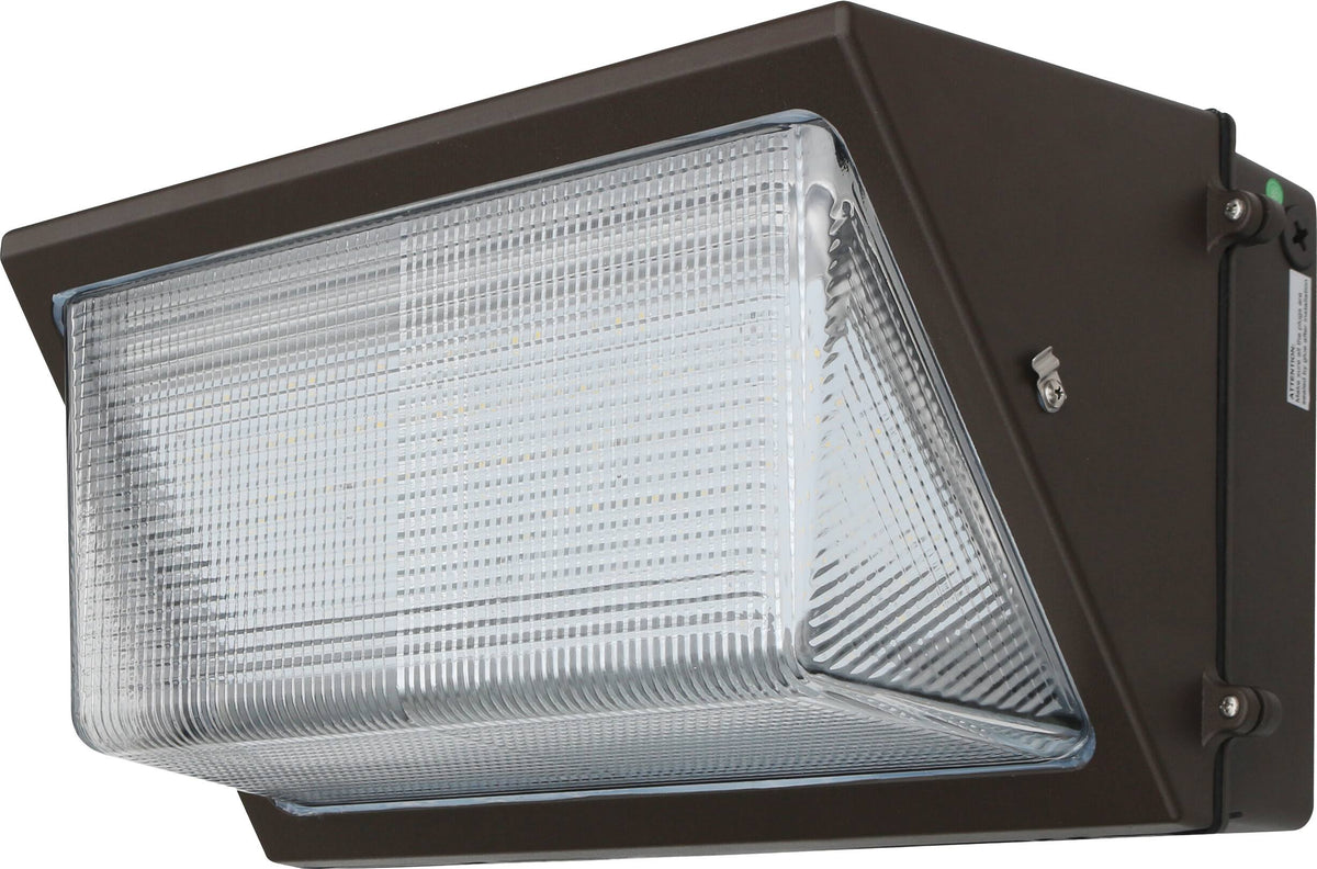 Bronze LED Glass Wallpack 120W 5000K Dimmable P675676