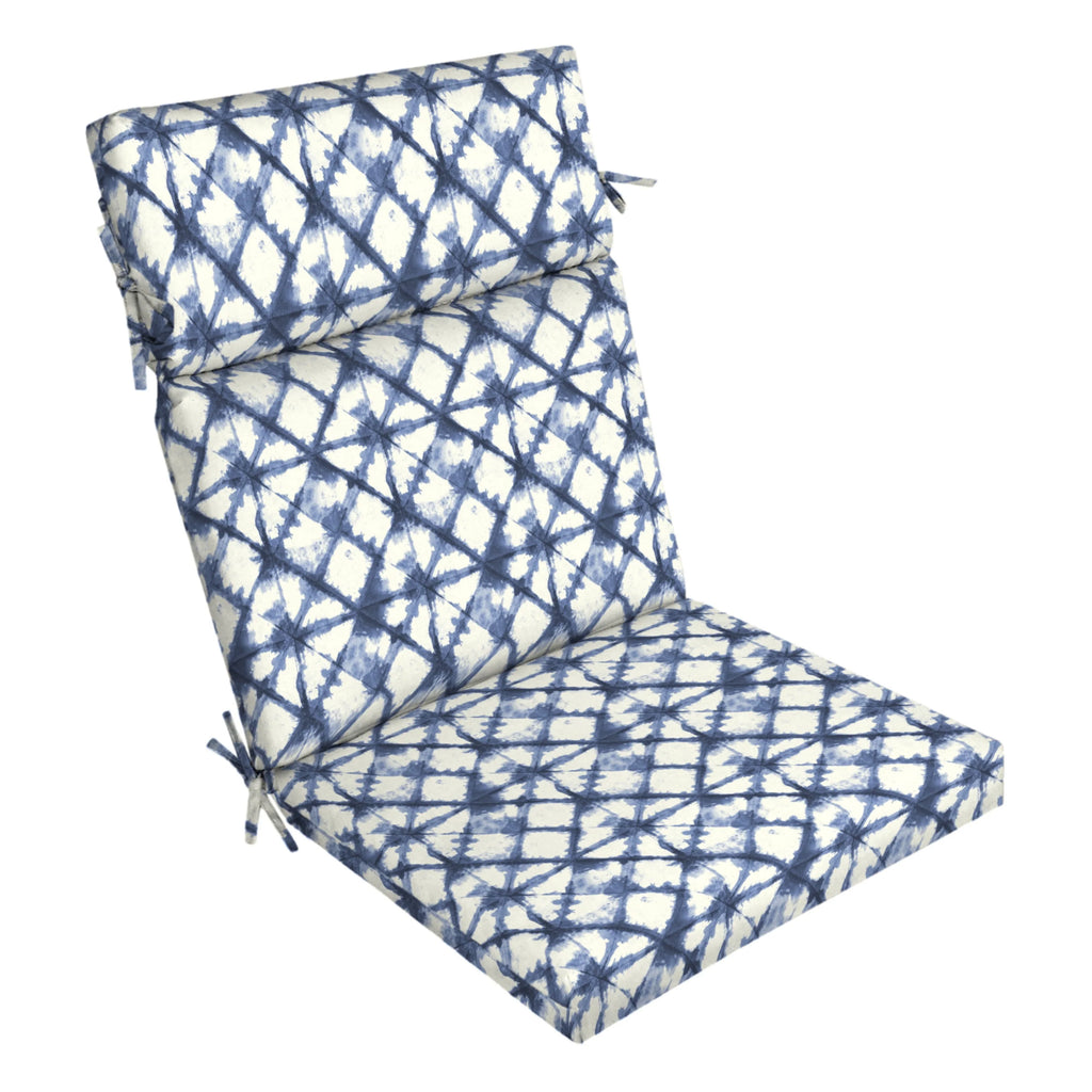 Red Medallion Outdoor Chair Cushion C861