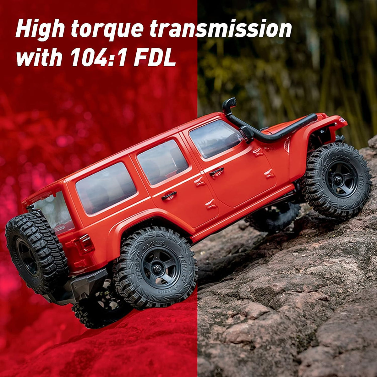 1/18 Scale RC Crawler Off Road Truck with Battery Charger I67100