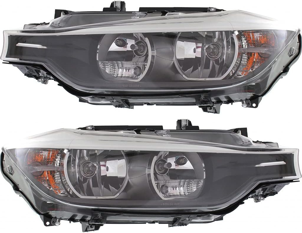 Pair Headlights for BMW 328i F30 Sedan Halogen Z137