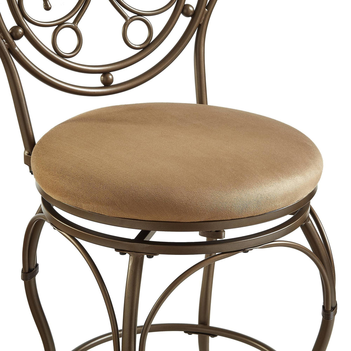 Bronze Counter Height Barstool V77314