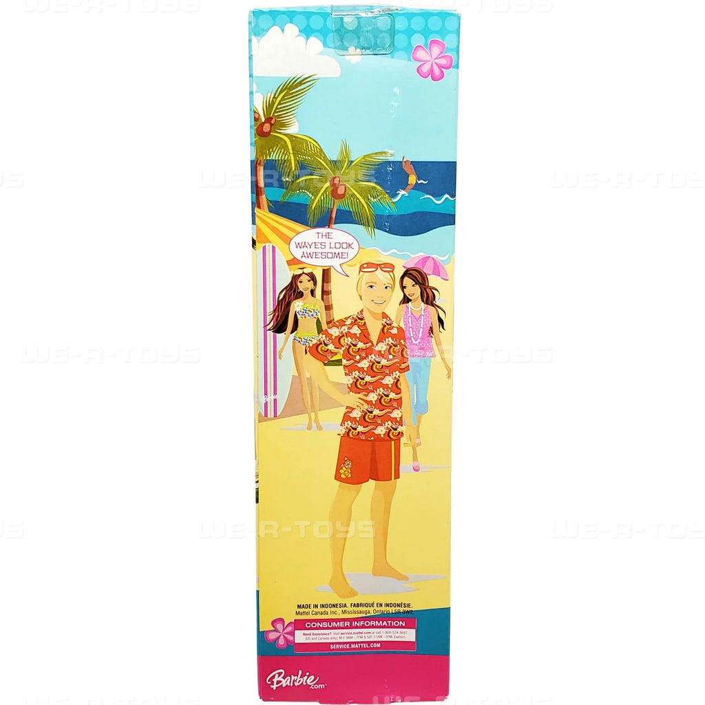 Barbie Ken Doll in Hawaiian Shirt L74337