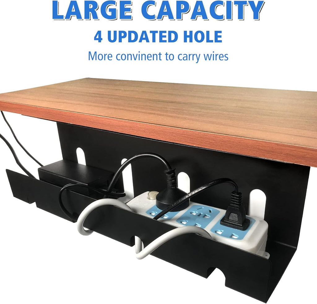 2 x 15.7 in Steel Black Cable Management Tray B97197
