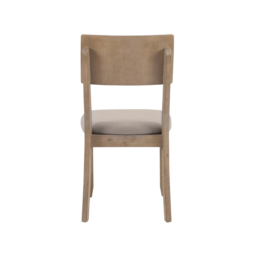 Gray Wash Upholstered Dining Chair Set of 2 K638313