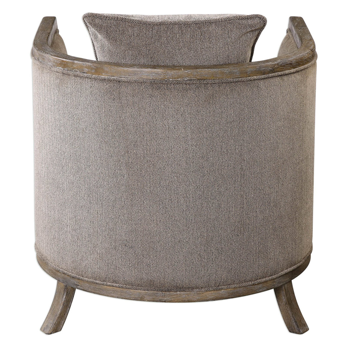 Gray Chenille Accent Chair S428891