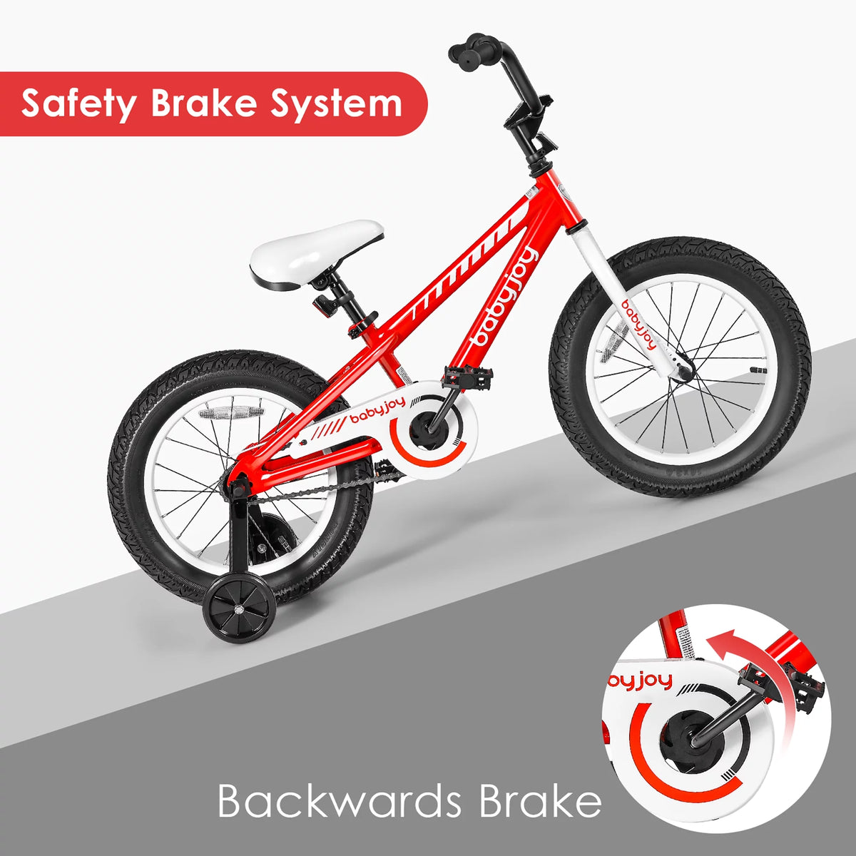 16'' Kids Bike with Training Wheels I8910