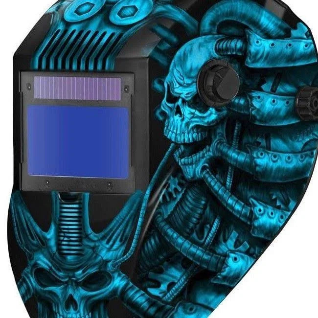 Blue Auto-Darkening Welding Helmet K76113