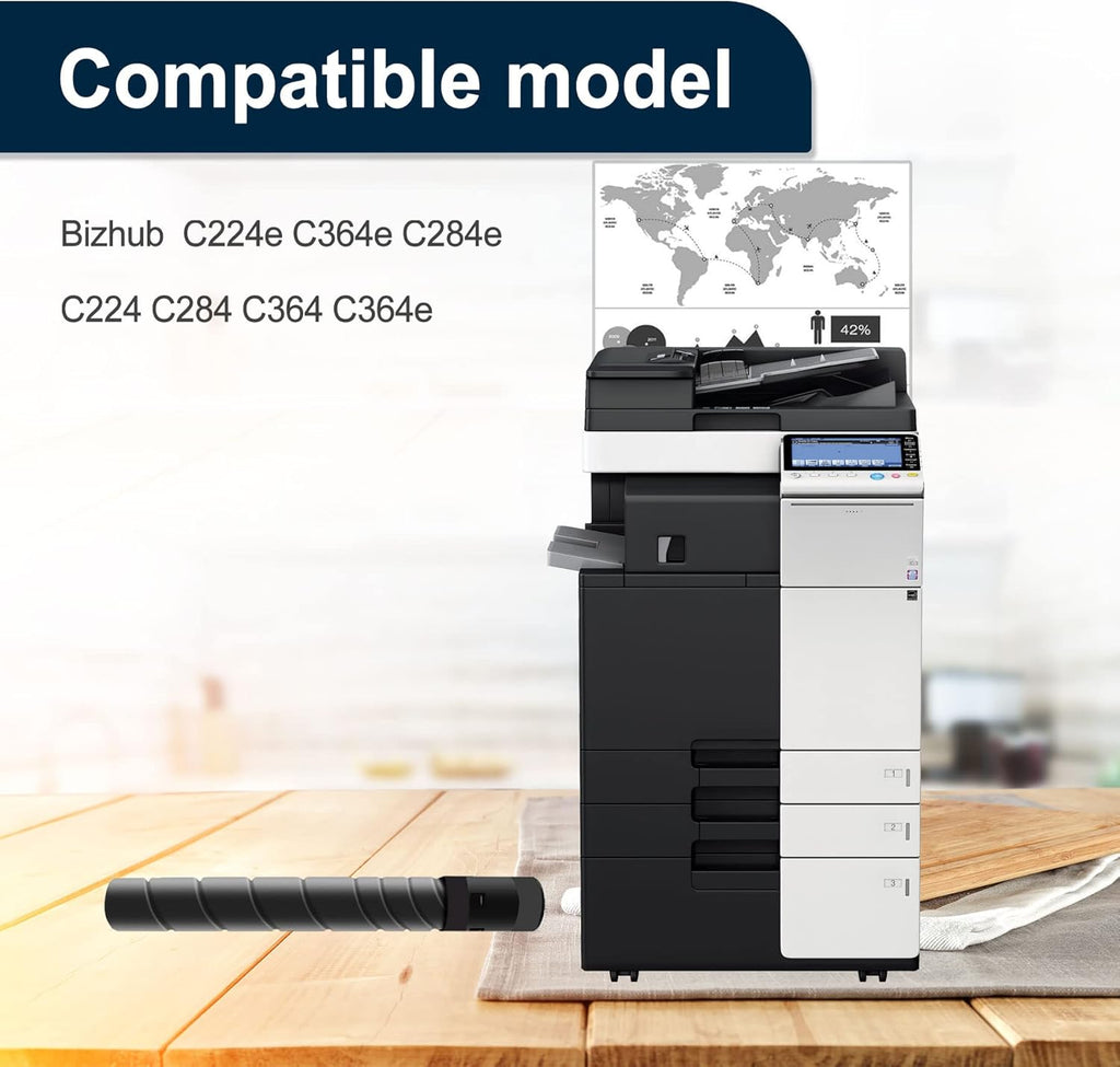 Black 2 Packs Compatible Toner Cartridge TN321 S957160