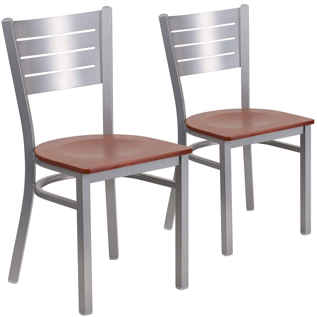 Silver Slat Chair, Seat, PK2 H10730