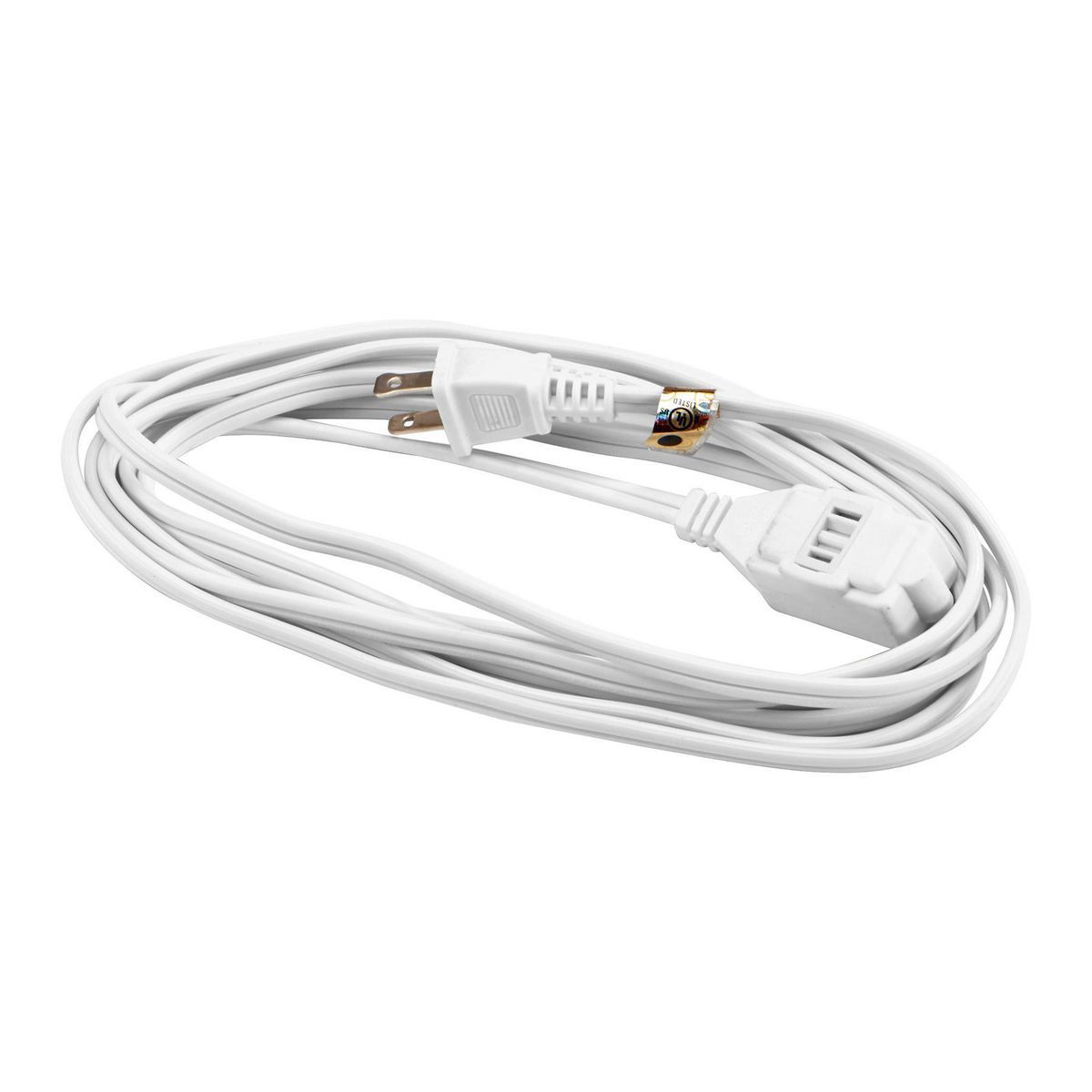 White 12 ft. Indoor Extension Cord Z696067