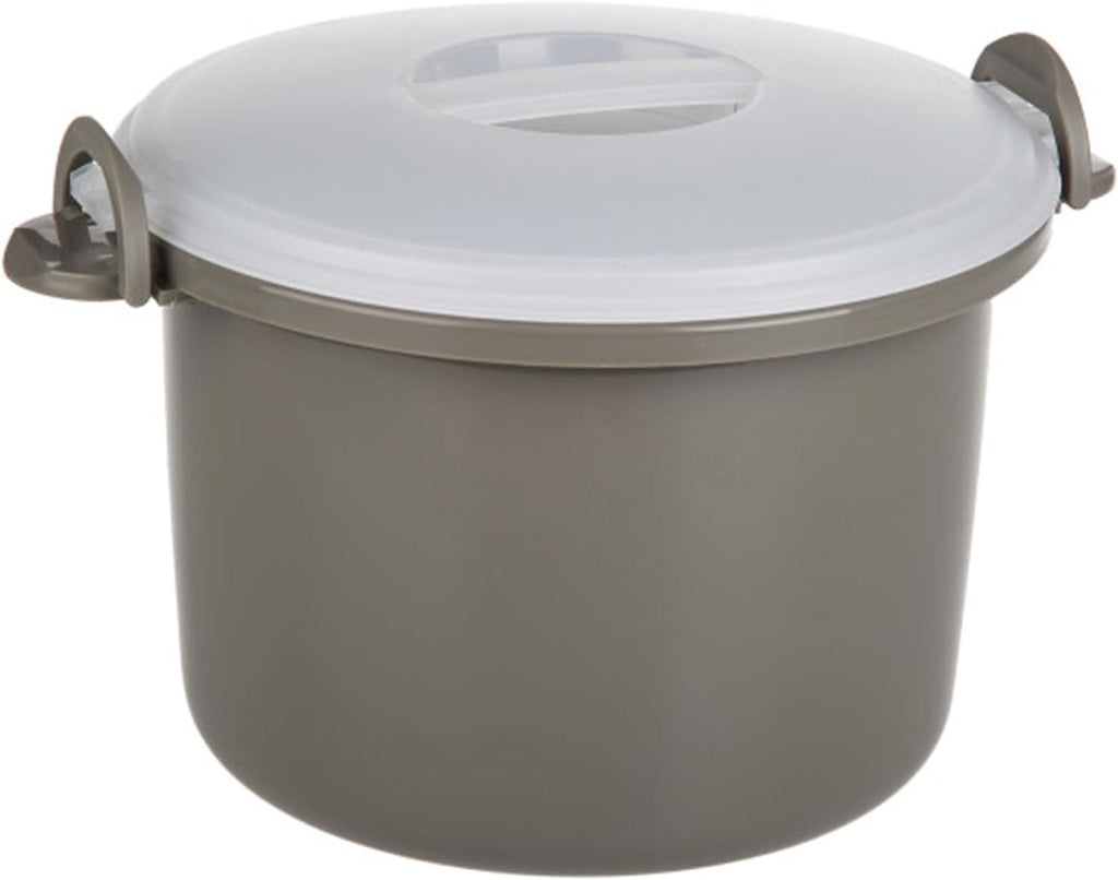 17 Piece Microwaveable Rice And Pasta Cooker With Locking Lid A11014