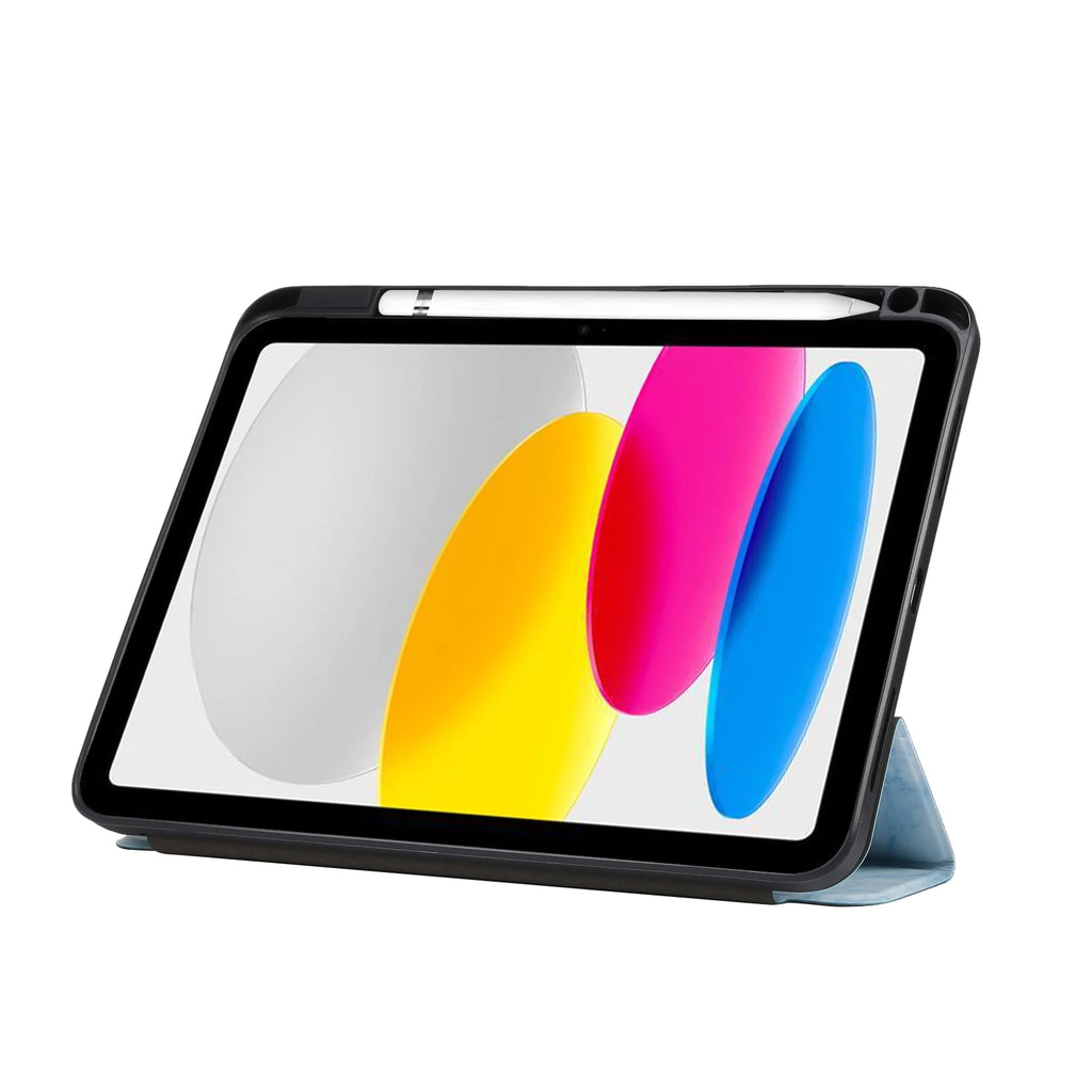 Blue Marble Pattern Slim Flip Stand Case for iPad 10.9 inch L77998