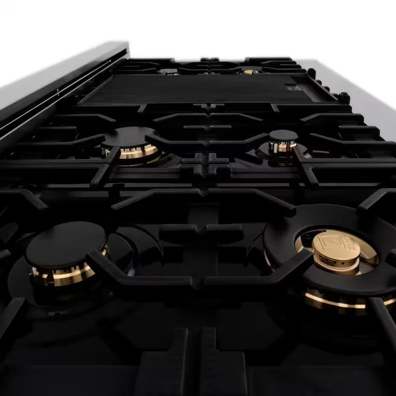 48 in. 7-Burner Double Oven Dual Fuel Range L745