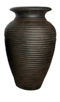 Large Rippled Urn D112