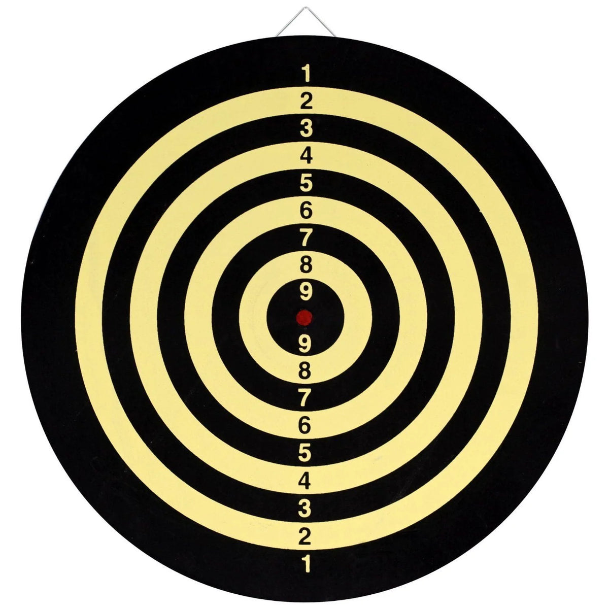 Dart Board with 6 Brass Darts 16.5 inch J5323