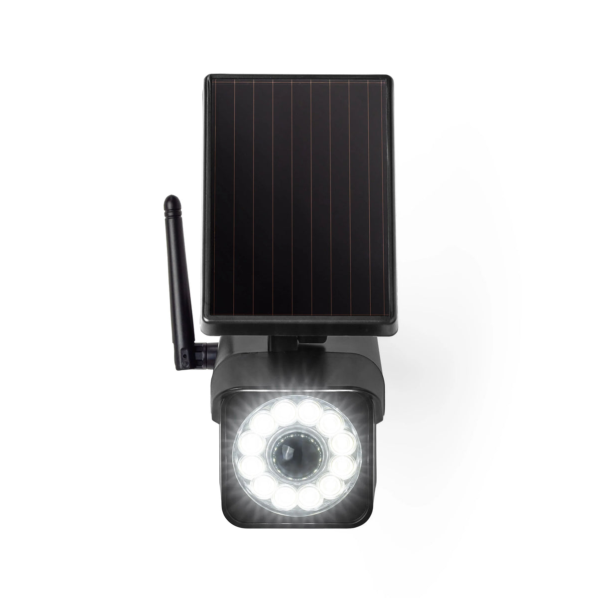 Solar Motion Security Light, Black, 800 Lumens M23274