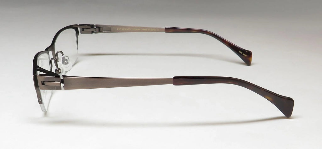 Titanium Half-Rim Eyeglass Frame E811