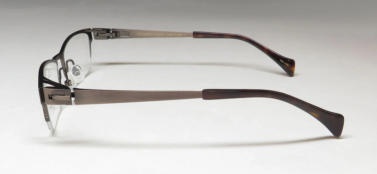 Titanium Half-Rim Eyeglass Frame E811
