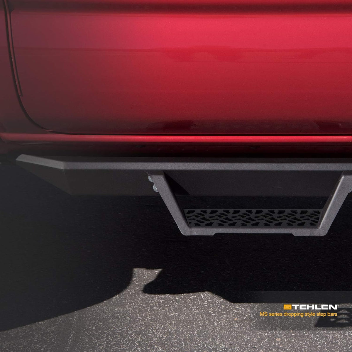 Matte Black Modular Drop Step Side Nerf Bars Rail Running Boards D5454
