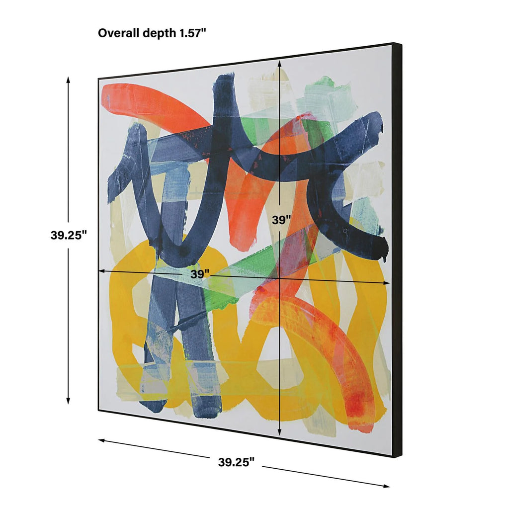 Modern Print 39.25 Inches Tall and 39.25 Inches Wide G31700