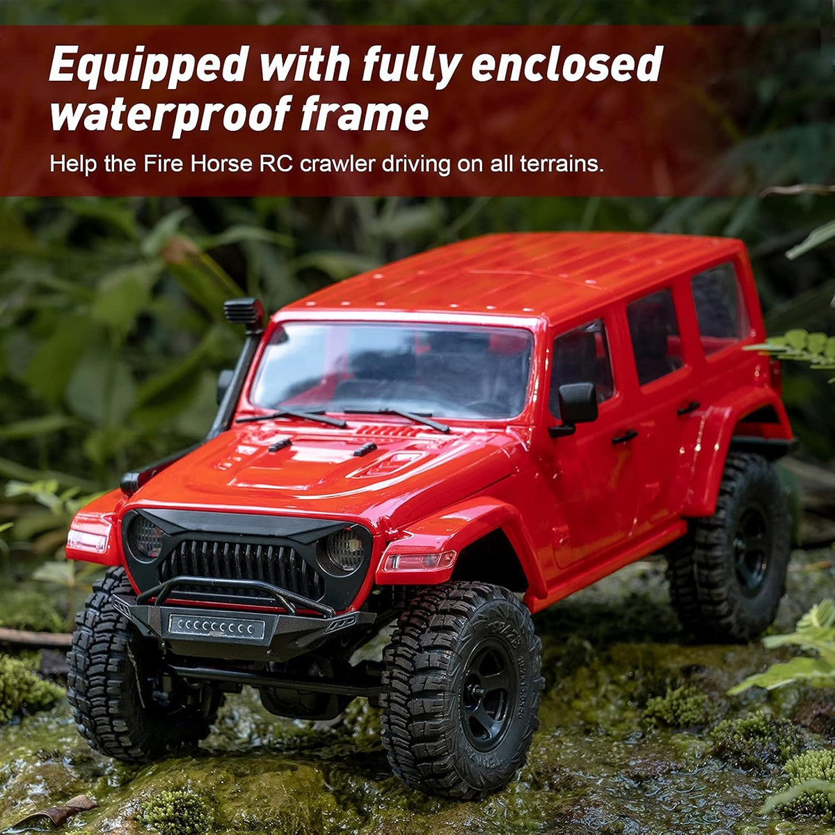 1/18 Scale RC Crawler Off Road Truck with Battery Charger I67100