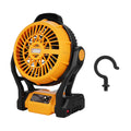 Rechargeable Portable 8 Inch Camping Fan with LED Lantern X97754
