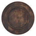 Charger Plates with Dark Wood Design - Set of 4 N94804