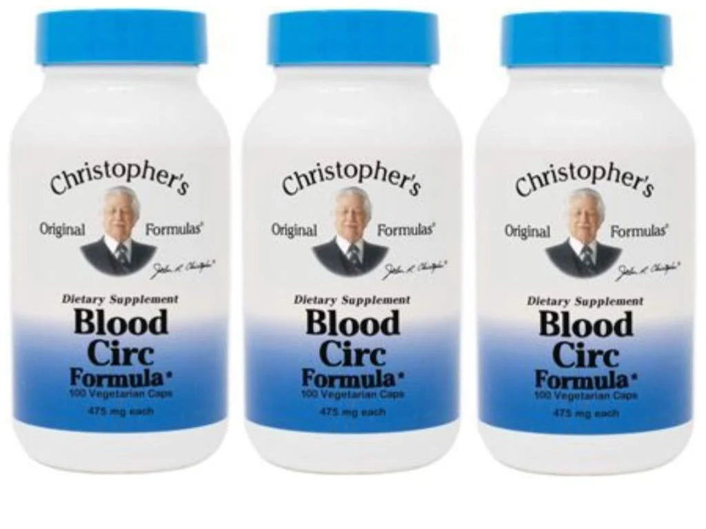 Blood Circulation Formula 100 ct Pack of 3 M2829