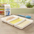 White 3-Section Serving Tray Set of 3 E535595