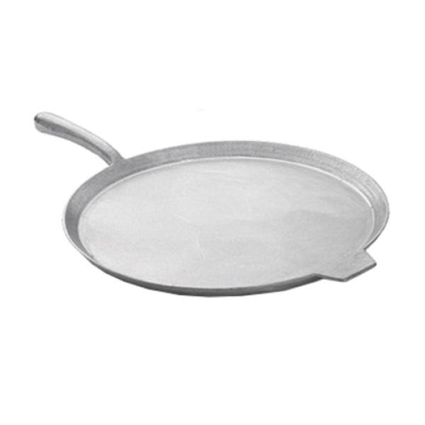 Sky Blue Sand Cast Aluminum Pizza Tray with Handle E5586
