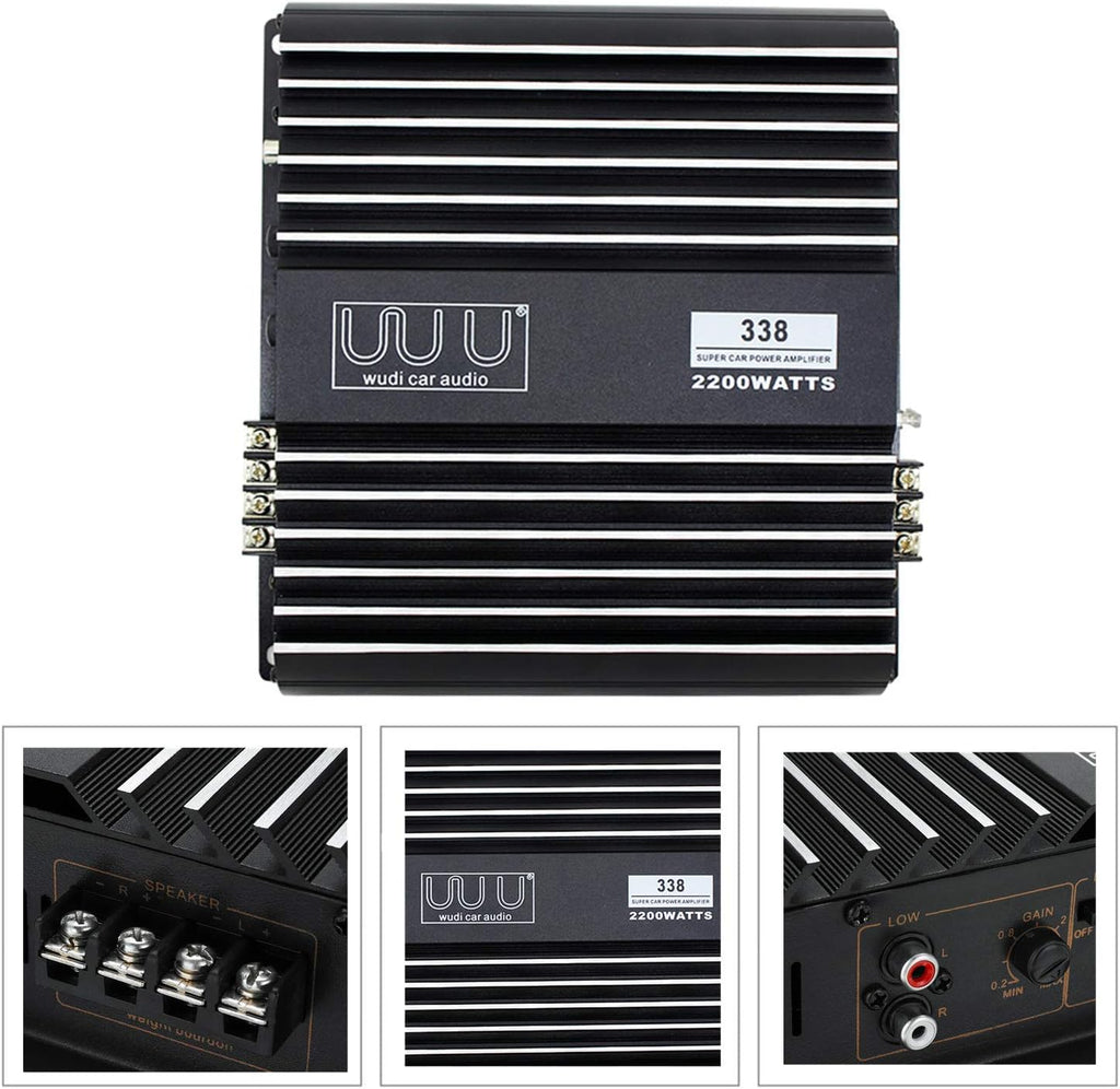 2 Channel 2200W Car Amplifier Pack of 2 E661422