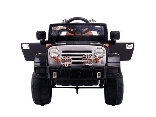 12V Battery Powered Electric Ride on Car with Remote Control Black R10528