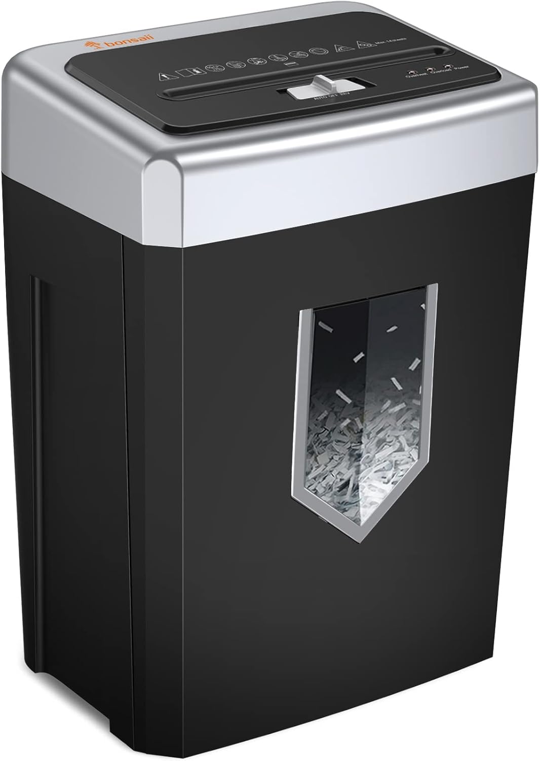 12 Sheet Cross-Cut Paper Shredder with 3.96 Gal Pullout Bin C132119