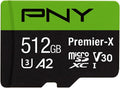 512GB Class 10 U3 V30 microSDXC Flash Memory Card G3291