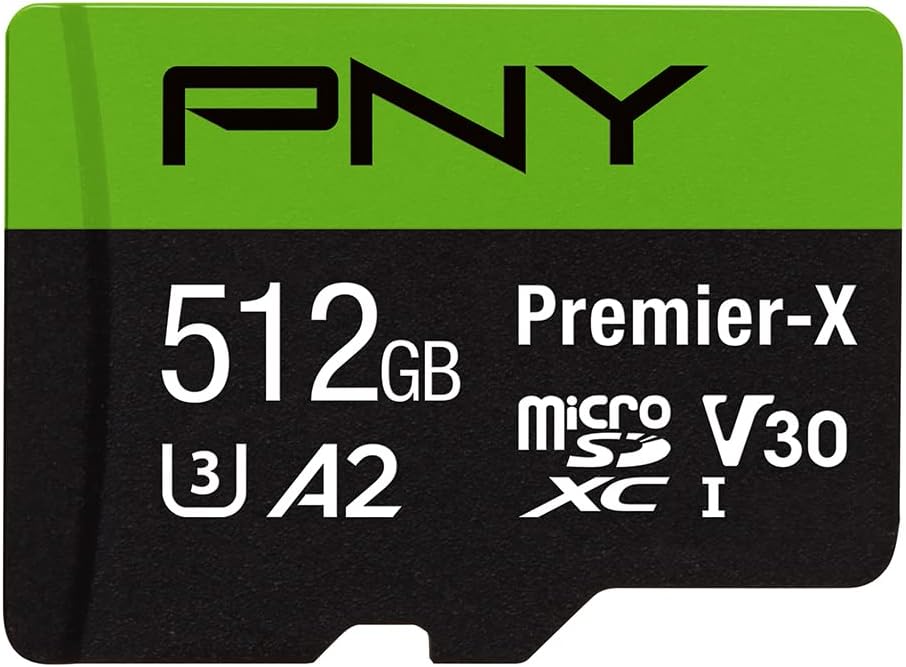 512GB Class 10 U3 V30 microSDXC Flash Memory Card G3291