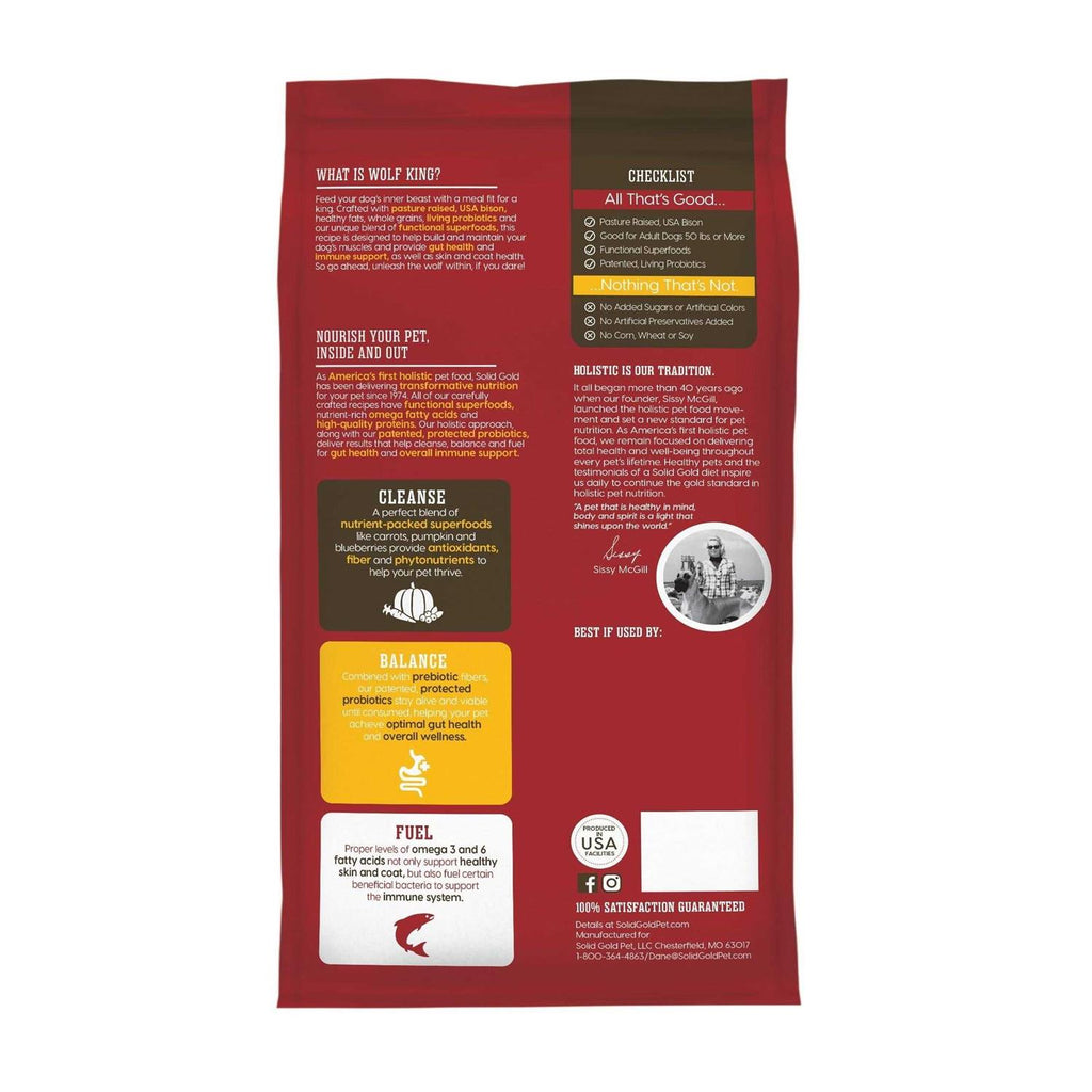 Bison Dry Dog Food M4152