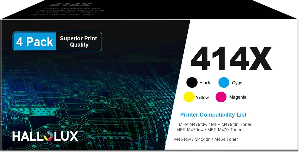 4-Pack Black Cyan Magenta Yellow Toner B949524