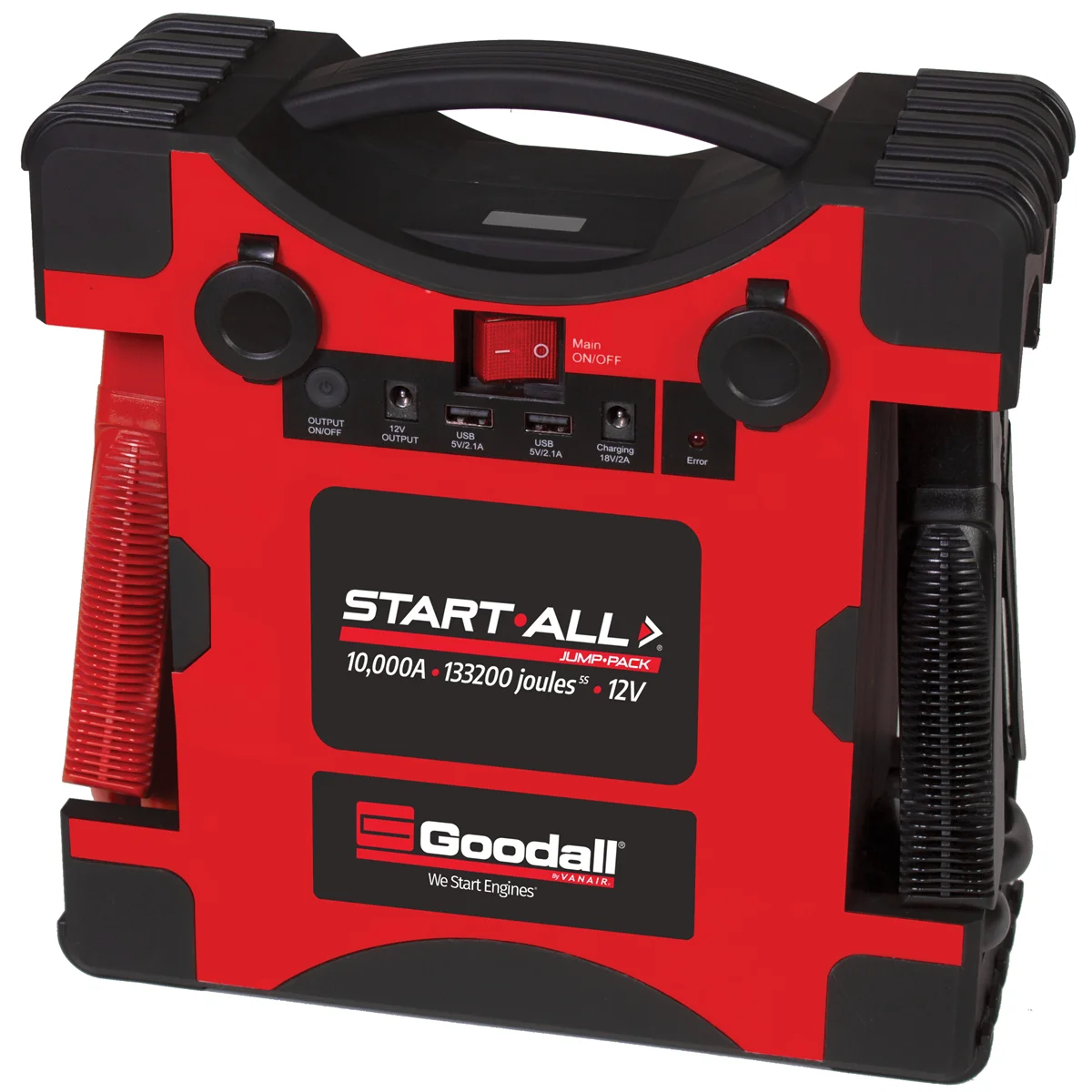 12V 10000 Amp Corded Jump Pack H2479