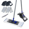Microfiber Flat Mop with 4 Washable Pads V96221