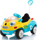 Blue & Yellow Electric Ride On Car with Remote Control E706703