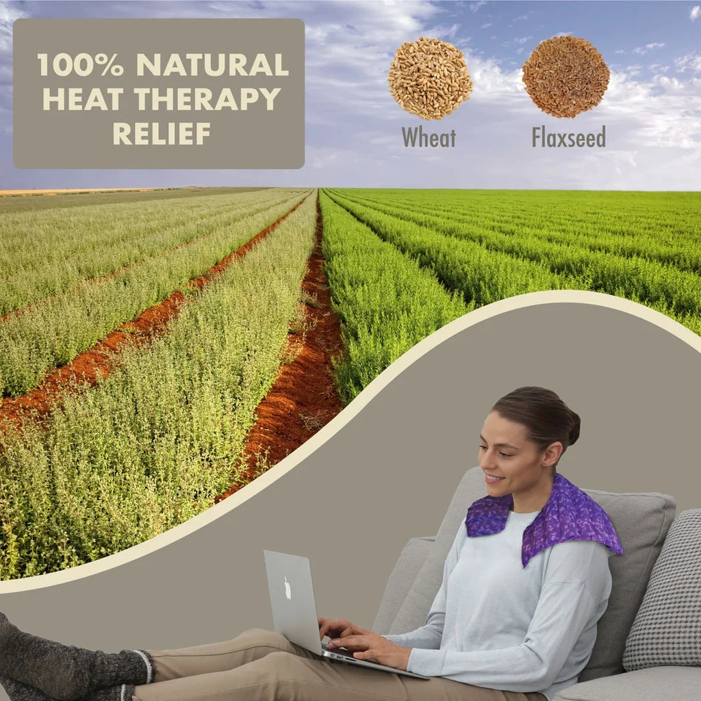 Neck & Shoulder Wrap Herbal Hot & Cold Therapy Pack B780828