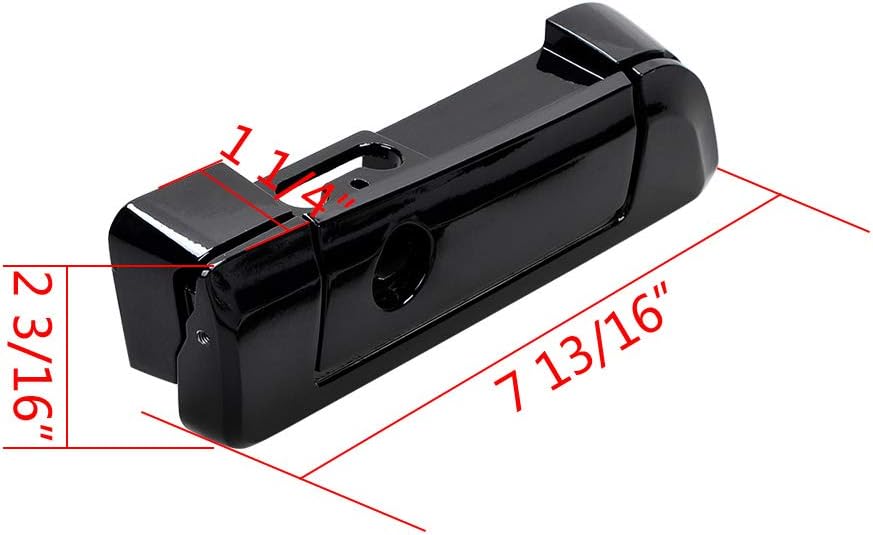 Hinges & Latch Kit for Harley Tour Pak Travel Trunk Pack of 2 I33897