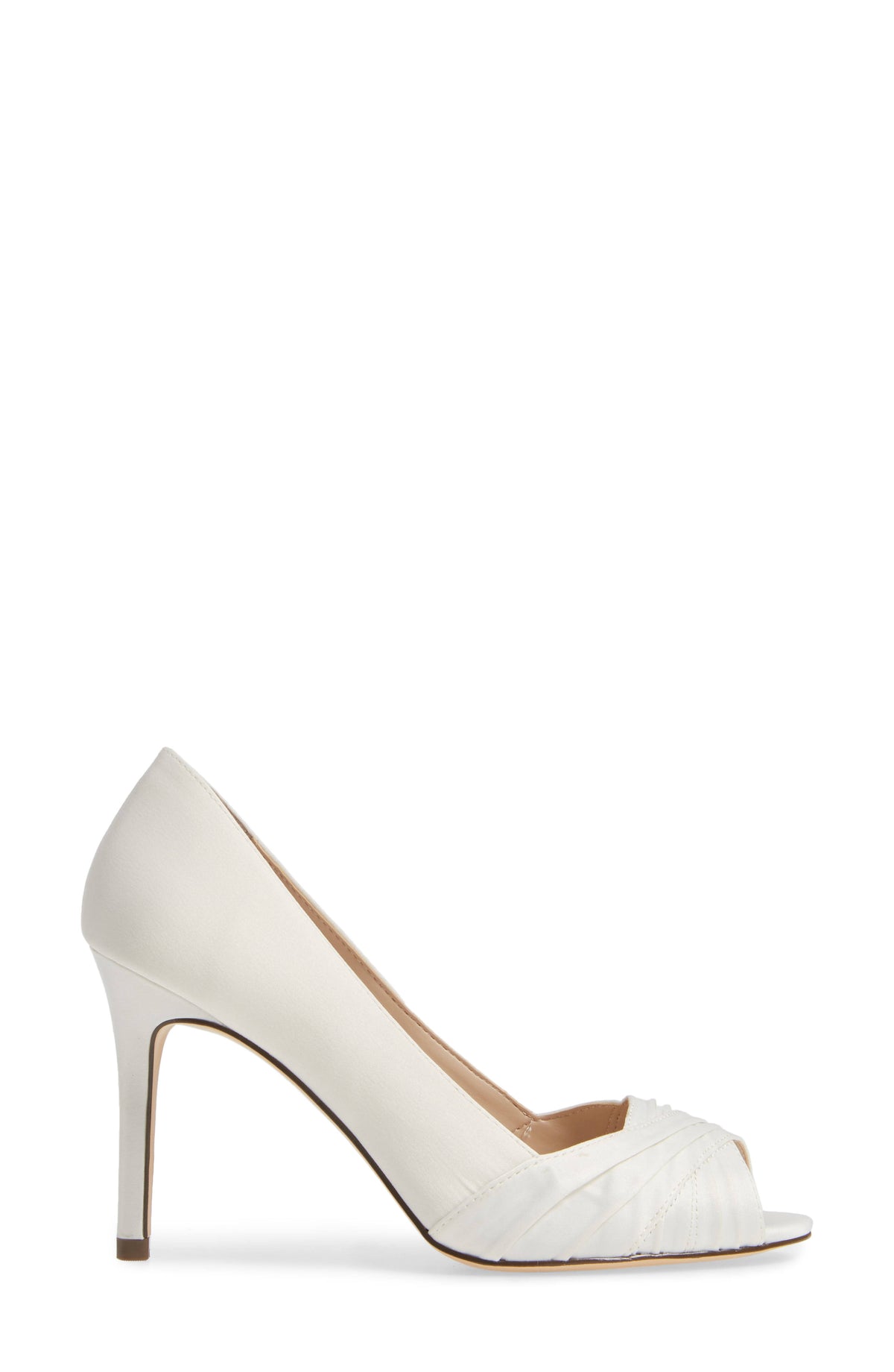 Taupe Satin Pump P9840