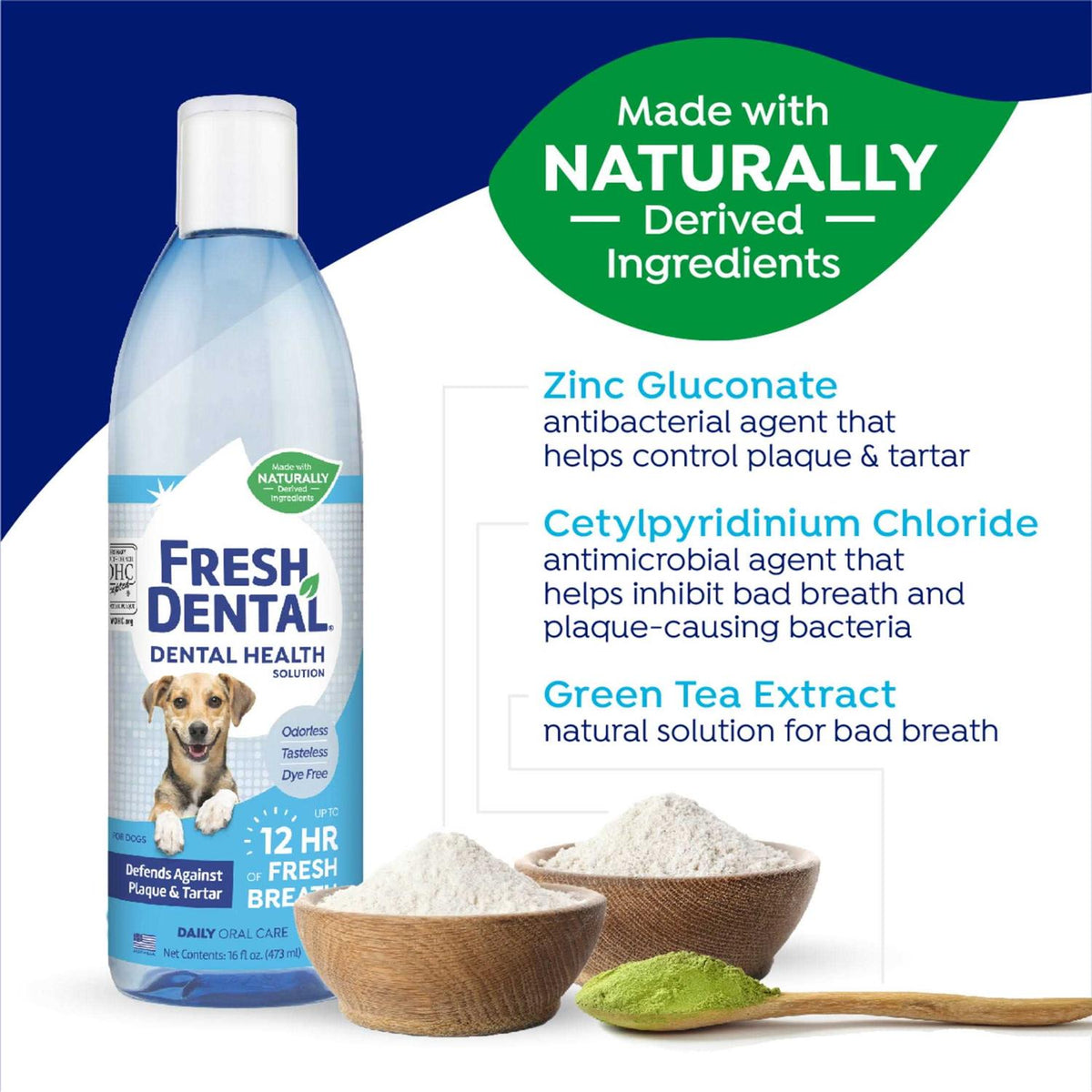 Dog Breath Freshener Water Additive S2591