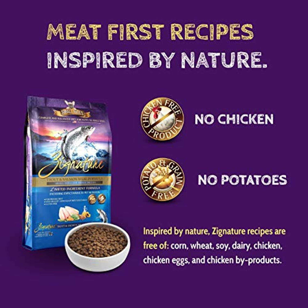 Dry Dog Food Trout & Salmon Formula Small Bites N8529