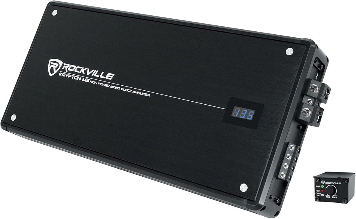 1400w Peak Mono Car Amplifier with Remote X244