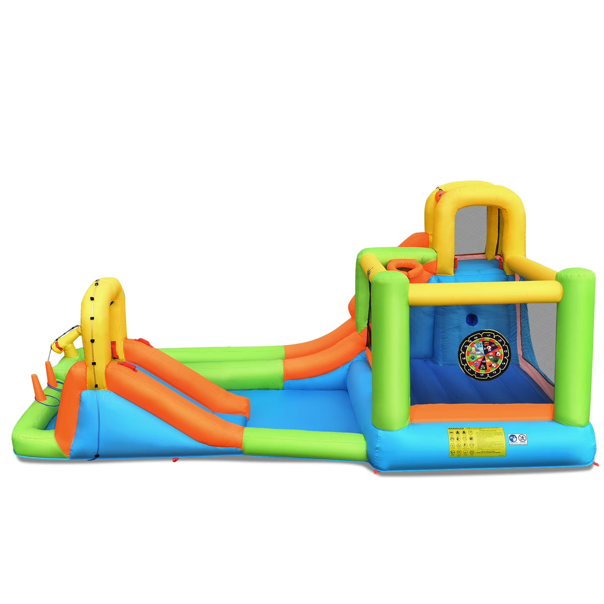 Inflatable Water Slide Park Bounce House Climbing Wall G7839